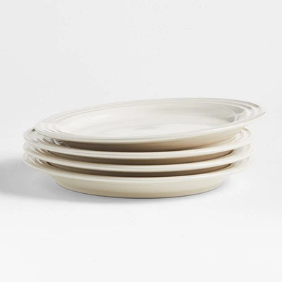 Le Creuset ® Cream Salad Plates, Set of 4