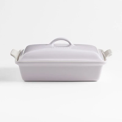 Le Creuset ® Heritage Shallot Covered Rectangular Casserole