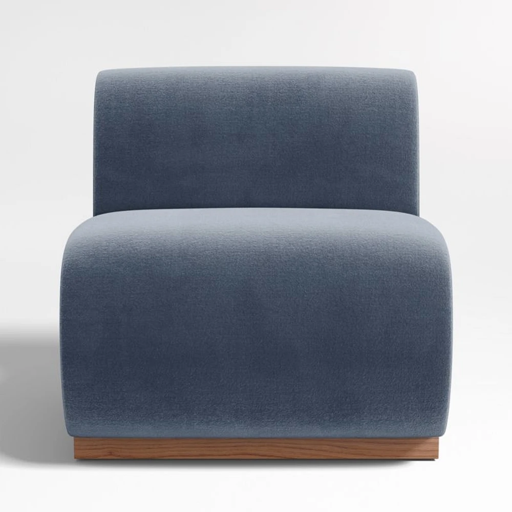 Leandro Slate Grey Single Dining Banquette