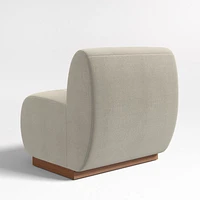 Leandro Tan Brown Single Dining Banquette