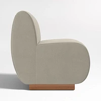 Leandro Tan Brown Single Dining Banquette