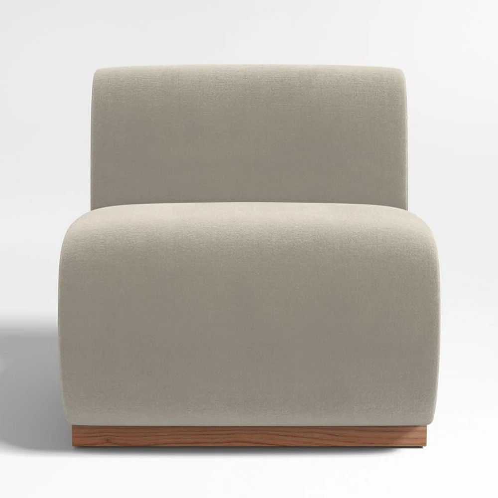 Leandro Tan Brown Single Dining Banquette