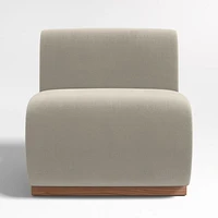 Leandro Tan Brown Single Dining Banquette