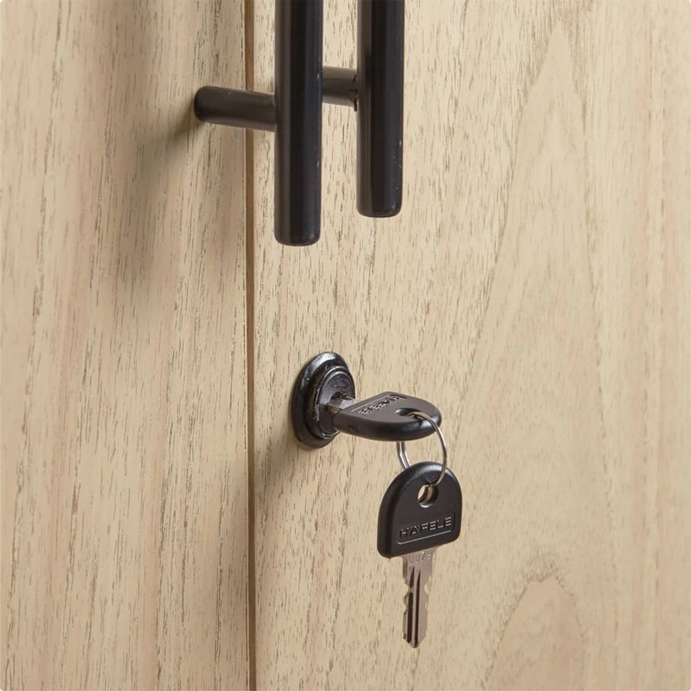 Lemoine Locking Lighted Bar Set