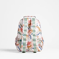 Dreamer Leopard Floral Small Kids Backpack with Side Pockets