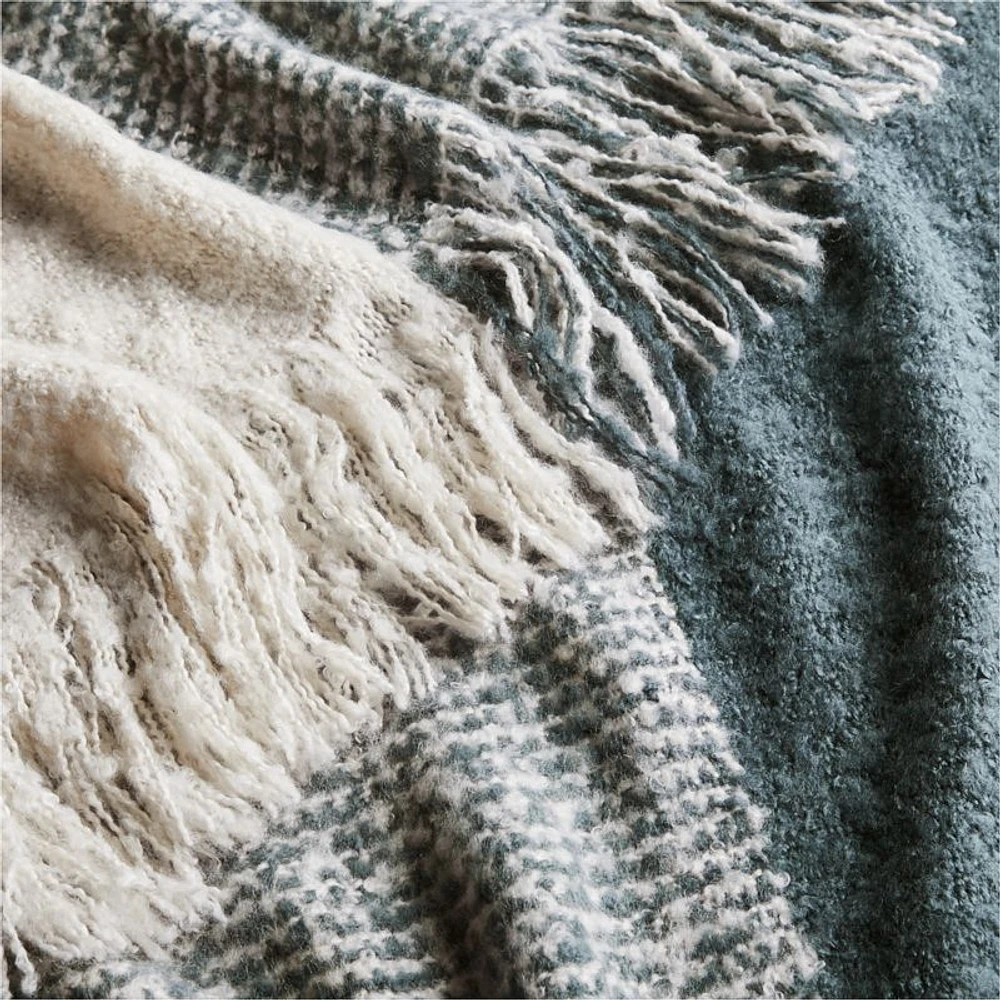 Letti 70"x55" Slate Throw Blanket