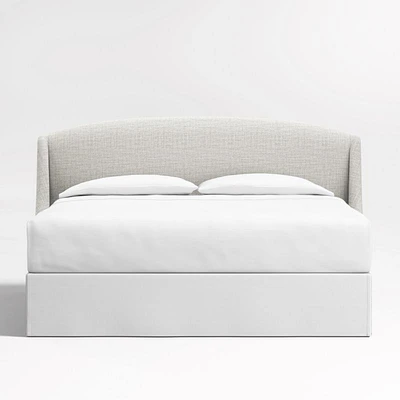 Lafayette 48" Mist Grey Upholstered King Headboard