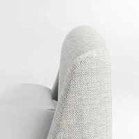 Lafayette 48" Mist Grey Upholstered King Headboard