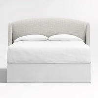 Lafayette 48" Mist Grey Upholstered King Headboard