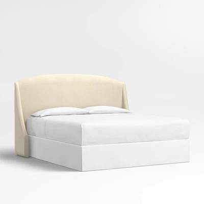 Lafayette 56" Ivory Upholstered King Headboard