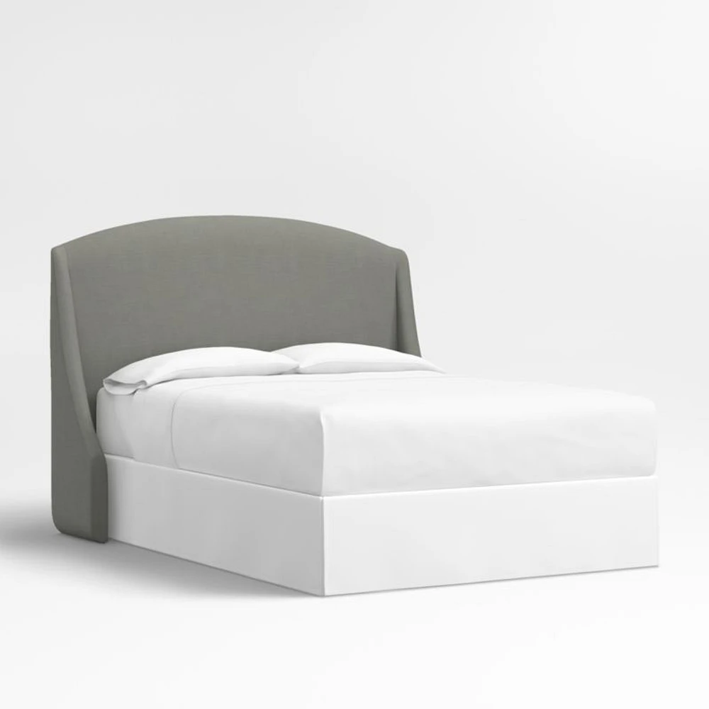 Lafayette 56" Graphite Grey Upholstered King Headboard