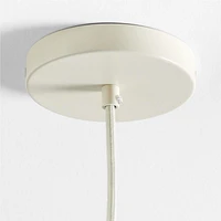 Liam Geo Natural Rope 19.25" Kids Pendant Ceiling Light
