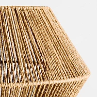 Liam Geo Natural Rope 19.25" Kids Pendant Ceiling Light