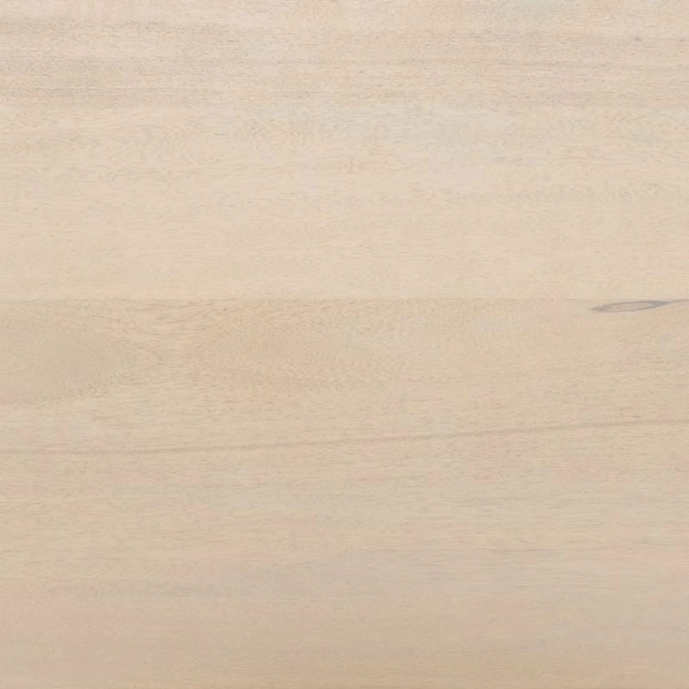 Libby Natural Mango Wood Storage Cabinet with Doors