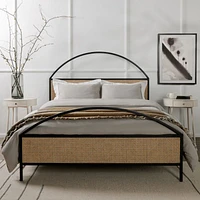 Libby Queen Cane Bed Frame