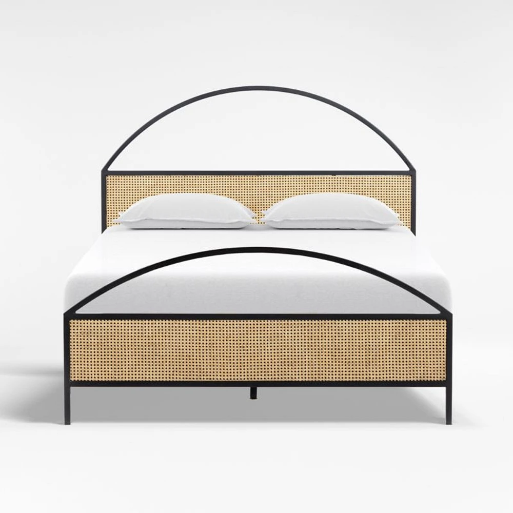 Libby Queen Cane Bed Frame