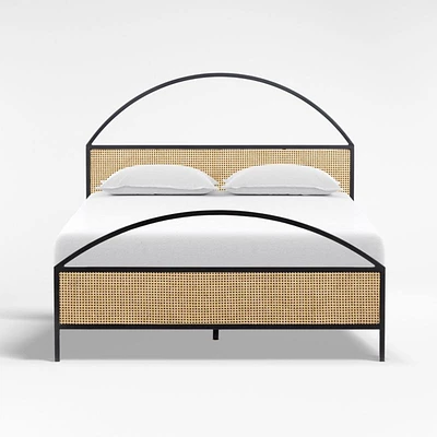 Libby Queen Cane Bed Frame