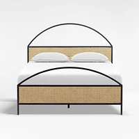 Libby Queen Cane Bed Frame