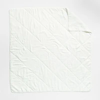 EUROPEAN FLAX ™-Certified Linen Crisp White Full/Queen Quilt