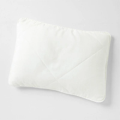 EUROPEAN FLAX ™-Certified Linen Crisp White Standard Quilted Pillow Sham