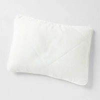 EUROPEAN FLAX ™-Certified Linen Crisp White Standard Quilted Pillow Sham