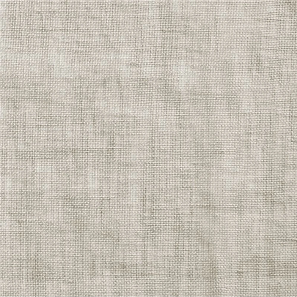 Natural Beige Linen Sheer Window Curtain Panel 52"x63"