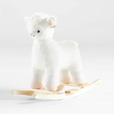 Alpaca Toddler Rocker Toy