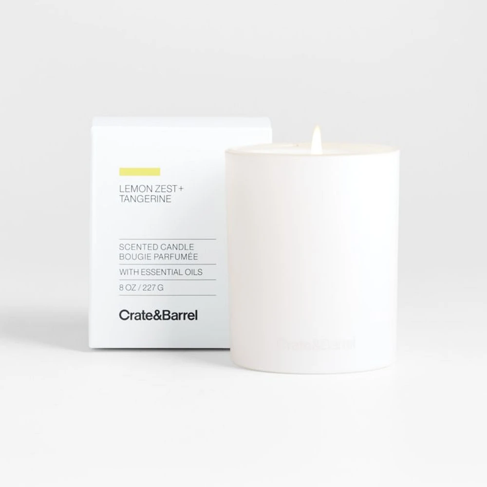 Lemon Zest + Tangerine Candle