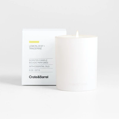 Lemon Zest + Tangerine Candle