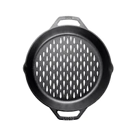 Lodge ® 12" Dual-Handled Grill Basket