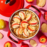 Lodge USA Enameled 3-Qt. Cast Iron Dutch Oven in Cherry on Top Red