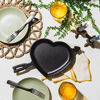 Lodge 9" Heart Cast Iron Skillet