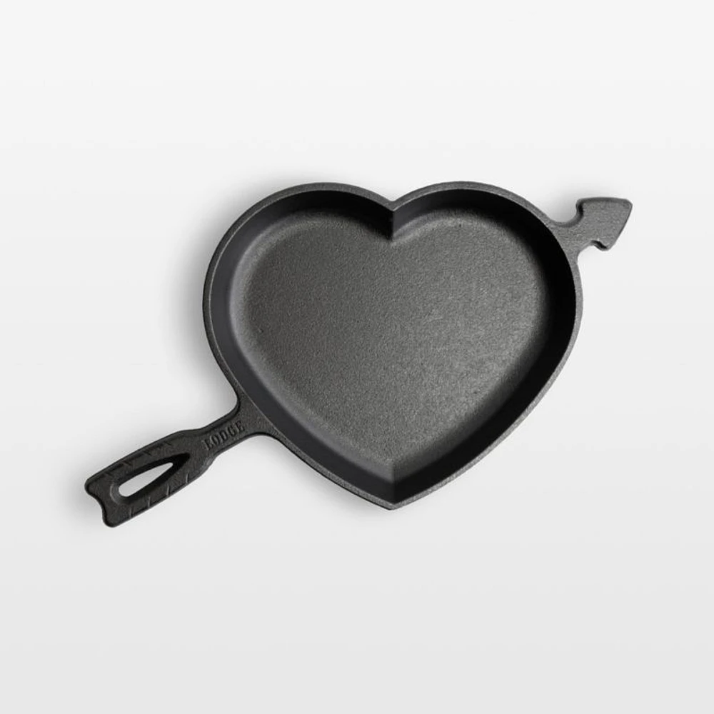 Lodge 9" Heart Cast Iron Skillet