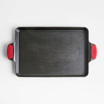 Lodge Cast Iron 9 Pie Pan with Silicone Grip
