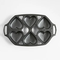 Lodge Cast Iron Heart Mini Cake Pan