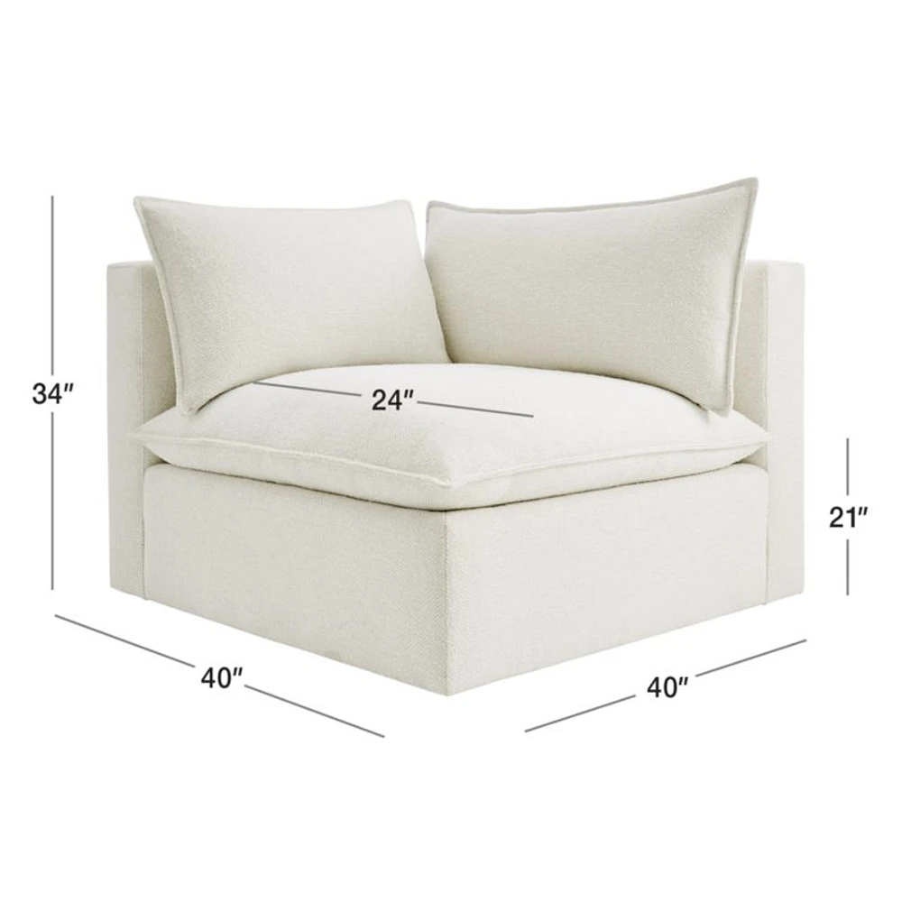 Lotus Deep Modular Corner Chair