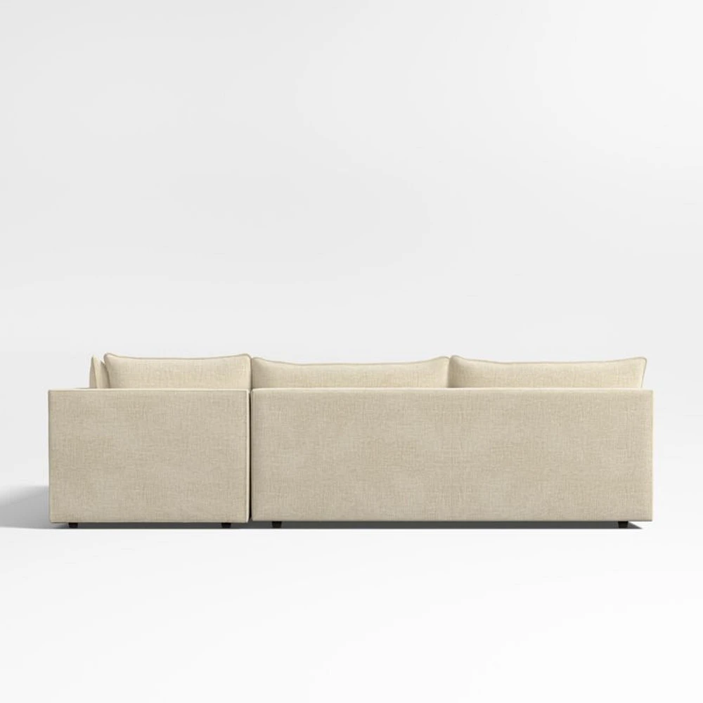 Lotus Deep Modular 3-Piece Corner Sectional Sofa