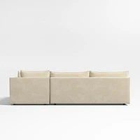 Lotus Deep Modular 3-Piece Corner Sectional Sofa