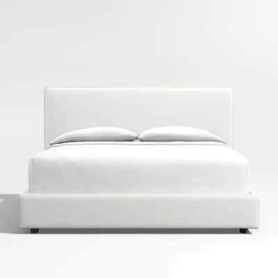 Lotus Upholstered Queen Bed with 41" Headboard