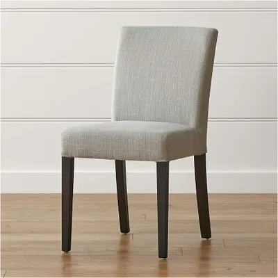 Lowe Pewter Upholstered Dining Chair.