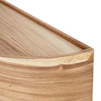 Luke 77" Storage Media Console
