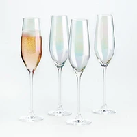 Lunette 8-Oz. Iridescent Champagne Glass