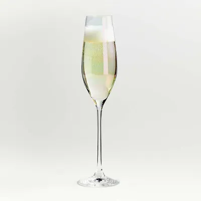 Lunette Iridescent Champagne Glass