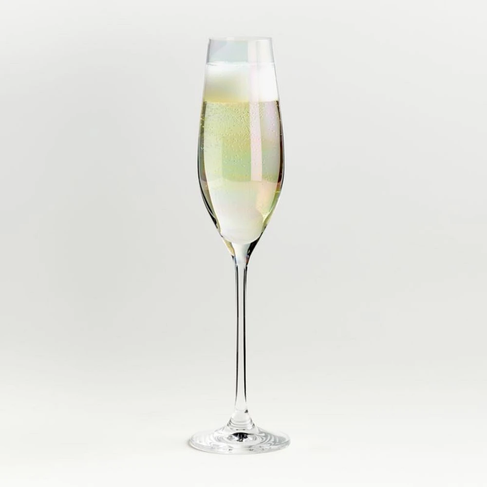 Lunette 8-Oz. Iridescent Champagne Glass