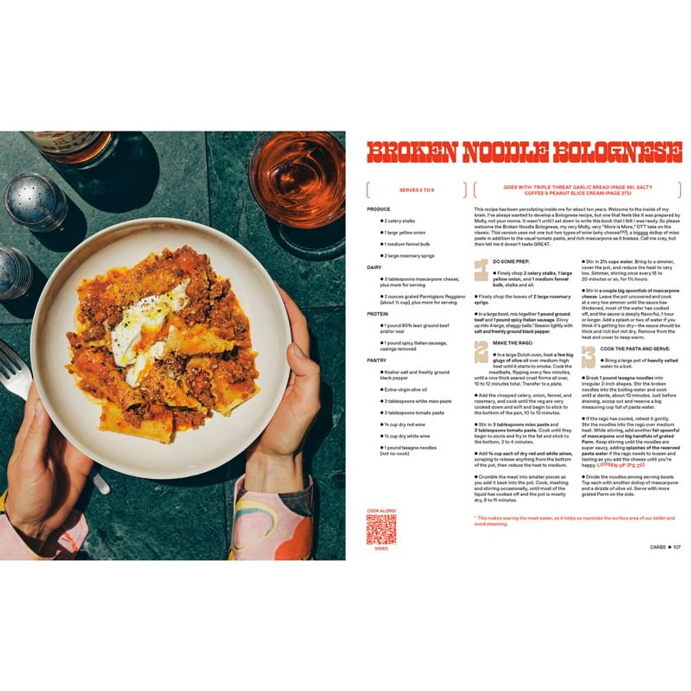 "More is More" Cookbook by Molly Baz