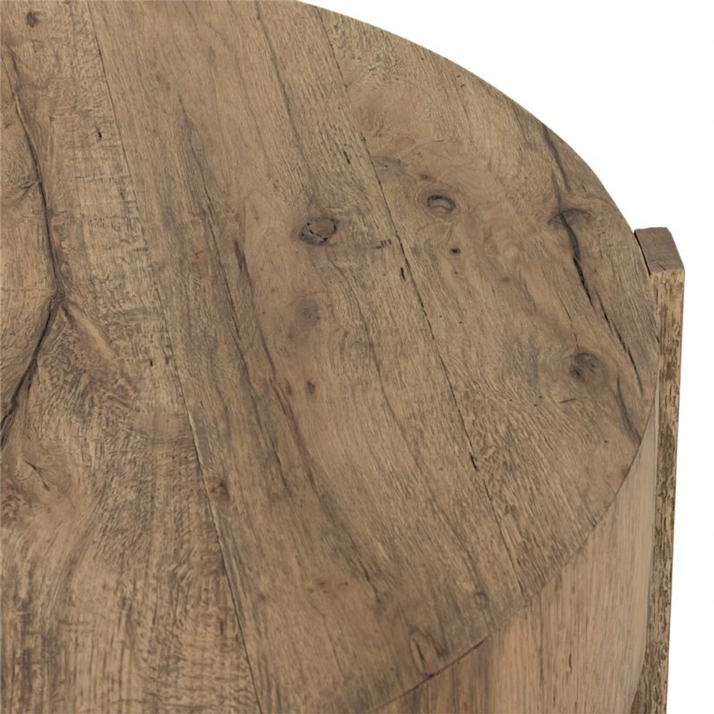 Mackinley Natural Wood 41.5" Round Coffee Table