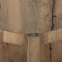 Mackinley Oak Wood End Table