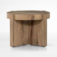 Mackinley Oak Wood End Table