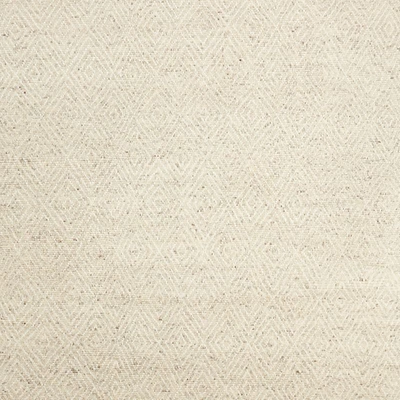 Madrid Wool and Viscose Hand-Knotted Sand Brown Area Rug 6'x9'