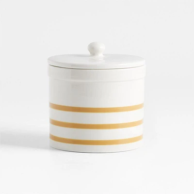 Maeve Striped Small Canister